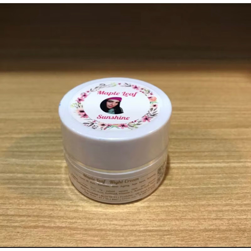 Ecer Cream Maple Leaf - Day Cream, Night Cream Maple Leaf BPOM