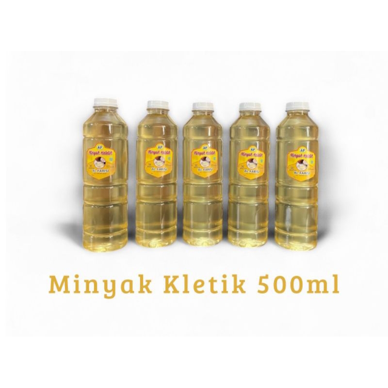 

ADY78 Minyak Kelapa Keletik 100 % Asli 500 ml