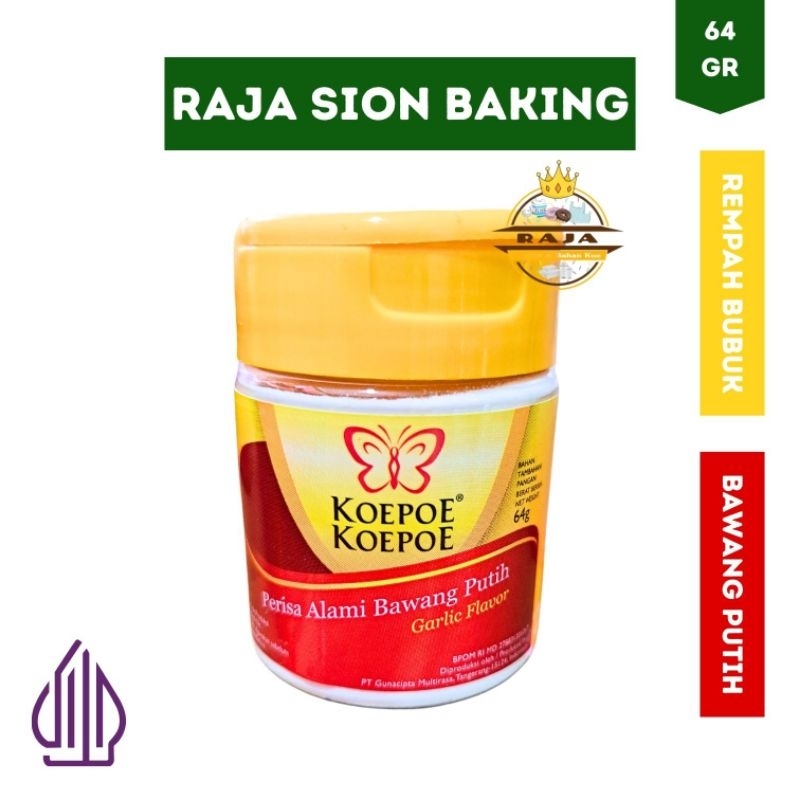 

Perisa Alami Bawang Putih KOEPOE KOEPOE 64gr / Garlic Flavor