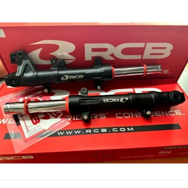 Tabung shock depan rcb honda supra gtr.