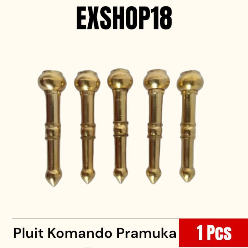 Nastel Tali Komando Kuningan / Nestel Tali Komando Pramuka / Pluit Tali Komando