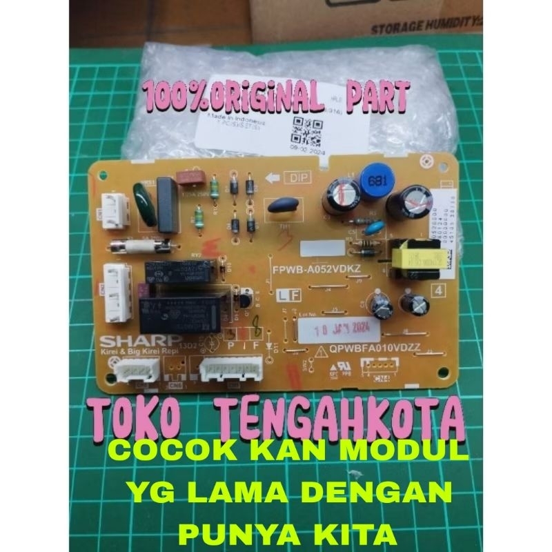Modul kulkas sharp 2 pintu kirei series SJ-225/235/236/237/315/316 original sharp TU2T