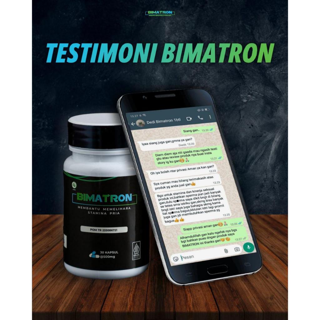 Bimatron Strongman Solution | 30 kapsul