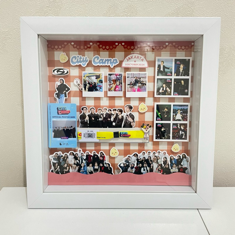 Bingkai Pop Up 3D | Scrapbook | Pop Up Frame | Kenangan | Konser | Wisuda | Kado | Ulang Tahun | Per