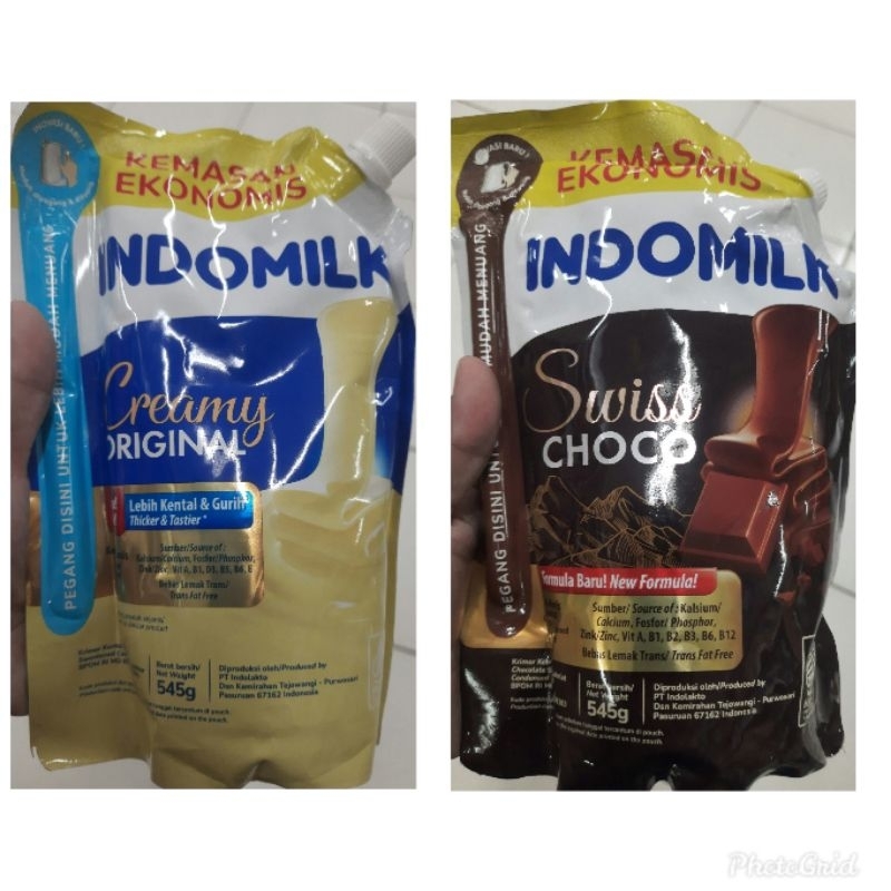 

Indomilk SKM Coklat/Putih 545gr Pouch