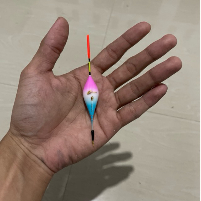 PELAMPUNG/KAMBANGAN ANTI BADAI IMPORT HUHERO 12 Cm WARNA UNGU PUTIH BIRU HARGA PER 1 BIJI