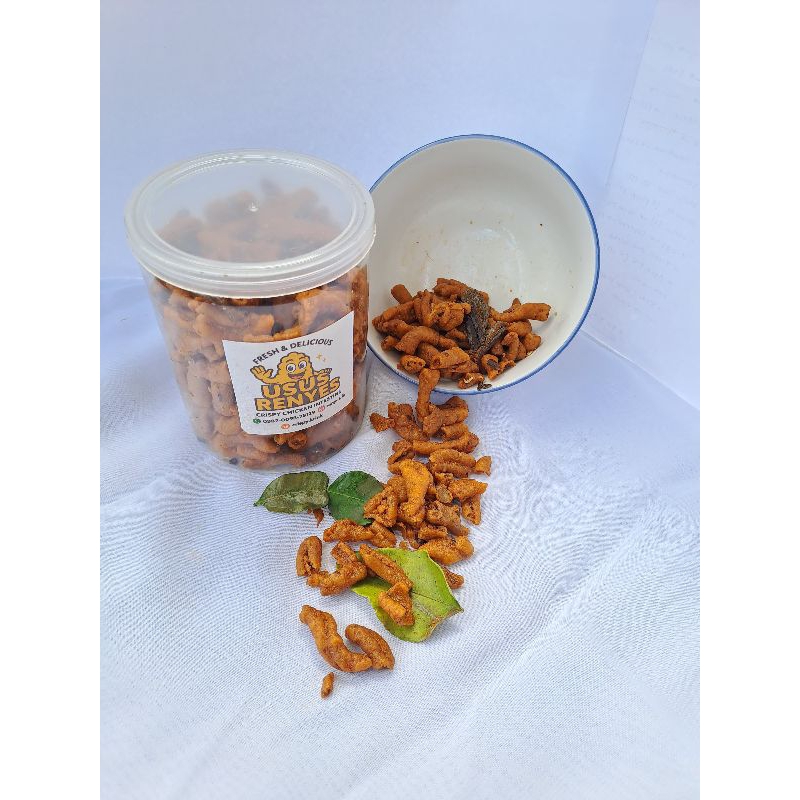 

UsusCrispyKriuk250gramRasaPedasDaunJerukOriginal