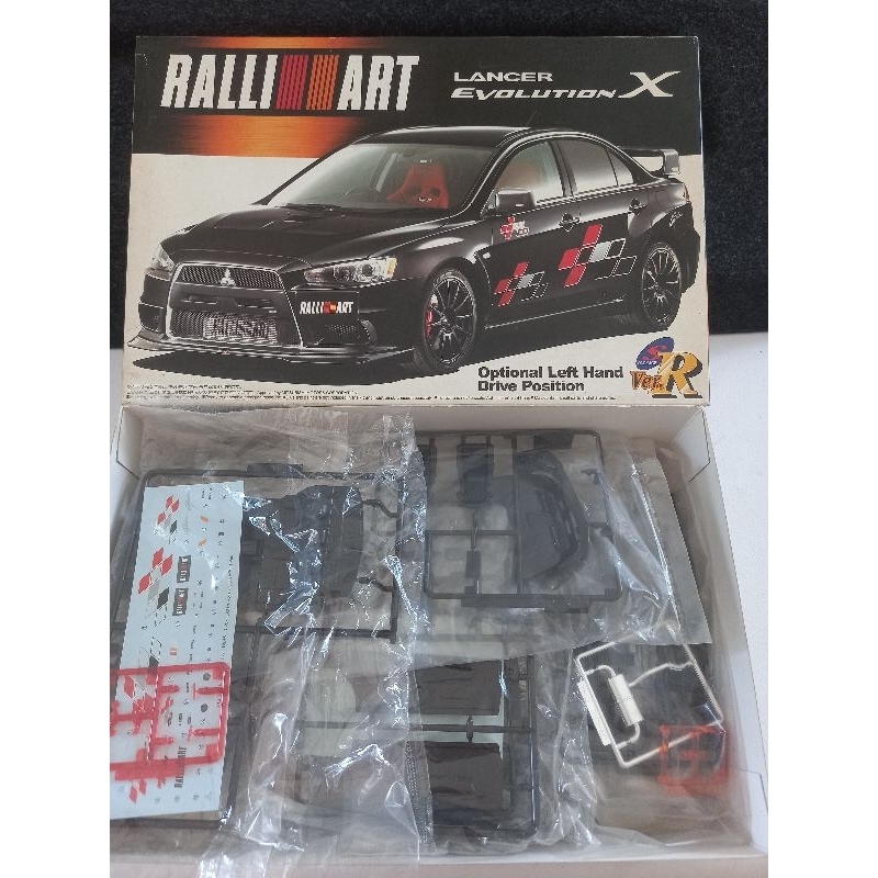 Aoshima Rallyart Evo X
