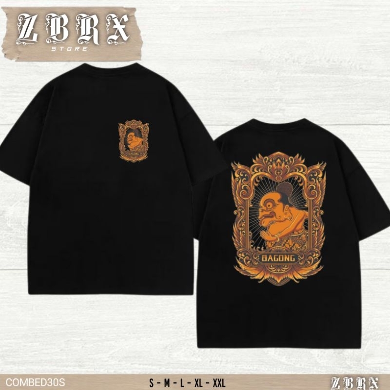 KAOS BAGONG PUNOKAWAN BAGONG SABLON DEPAN BELAKANG