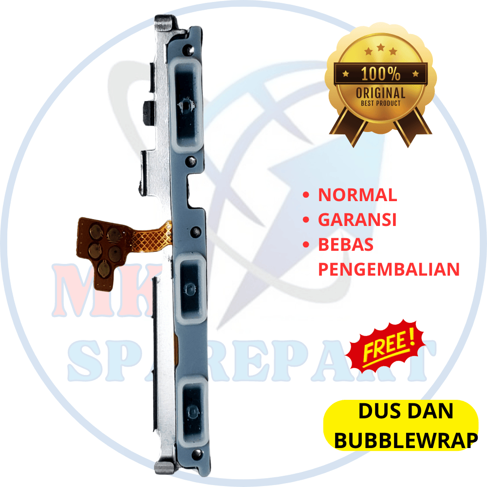 Flexible on off volume hp Samsung A72 - asli original copotan cabutan bawaan
