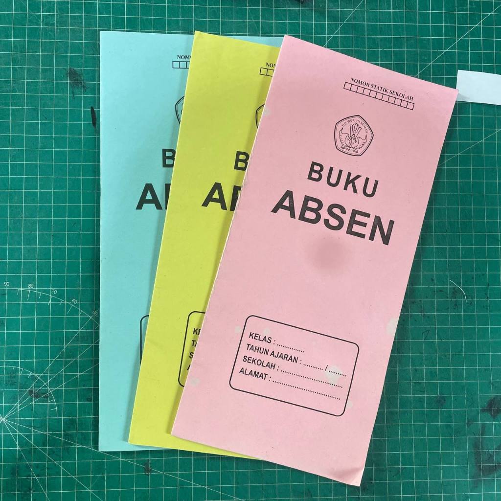 BUKU ABSEN SEKOLAH | ABSEN KEHADIRAN