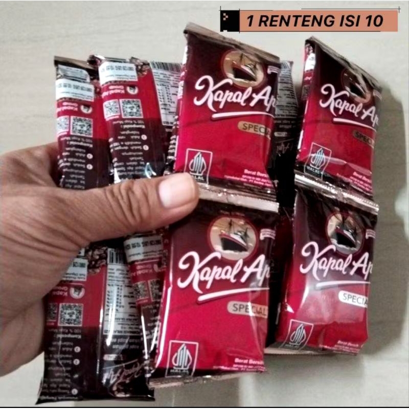 

KOPI KAPAL API SPESIAL MIX 1 RENCENG ISI 10 SACHET MURAH