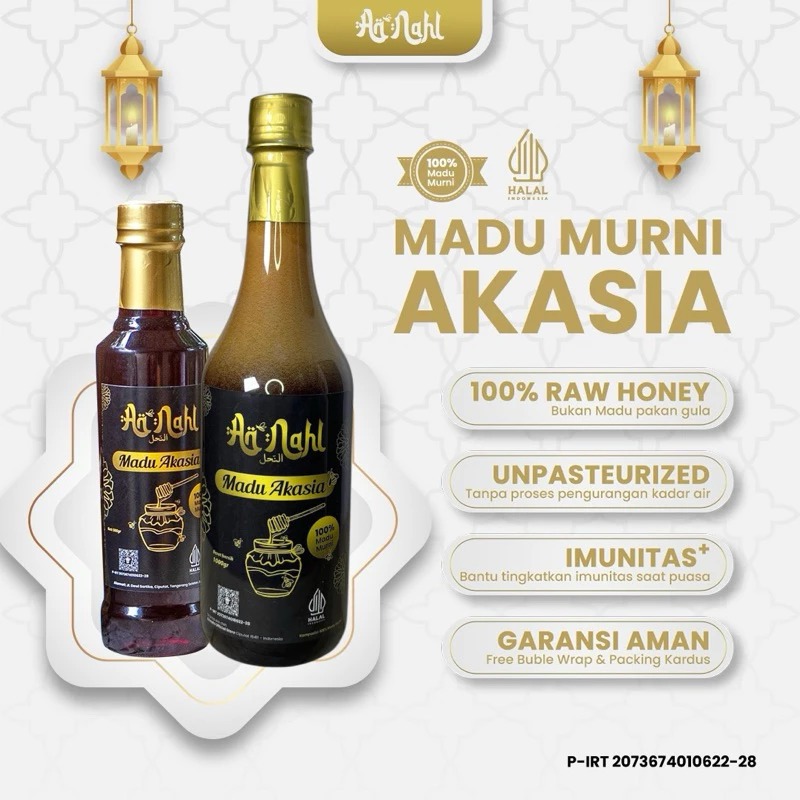 

Bundling Madu Akasia 1kg dan 500gr | Madu Hutan Sumatera 100% | Murni Premium