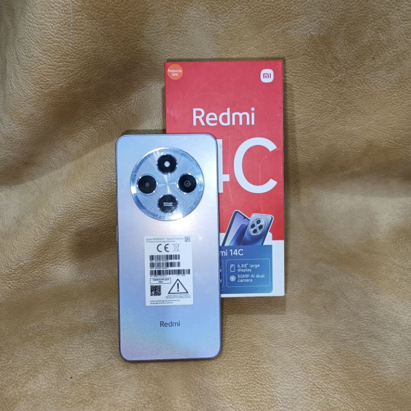 Xiomi Redmi 14C RAM 6/128 Super Liker New Fullset - Hp Second Murah Berkualitas dan Bergaransi