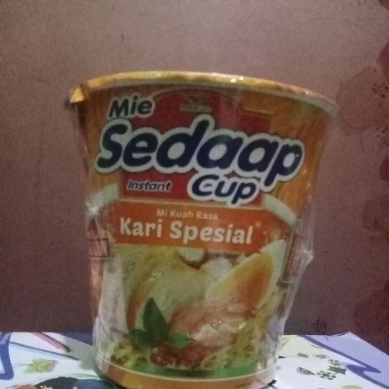 

mie sedaap cup mie kuah rasa kari spesial