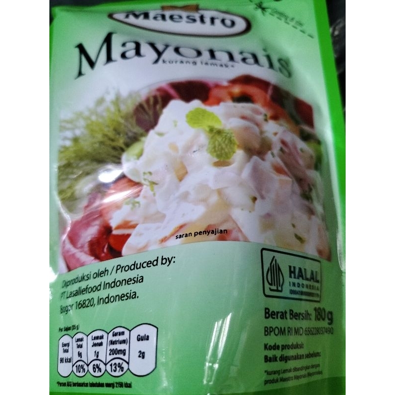

MAYONAIS MAESTRO 1KG