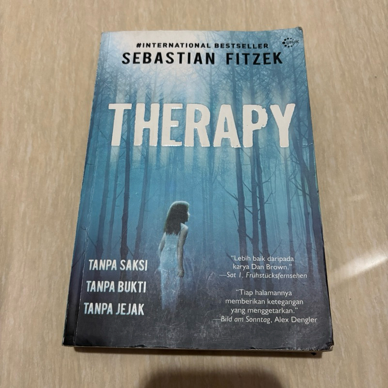 Novel ‘Therapy’ by Sebastian Fitzek