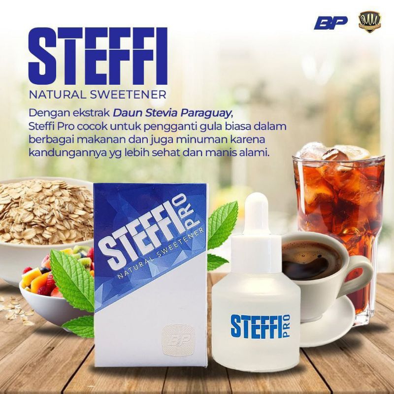 

Steffi Pro Pemanis Alami Ekstra Daun Stevia Asli Pemanis Pengganti Gula 0%Glukosa 0%Karbohidrat 0%Kalori Cegah Diabetes