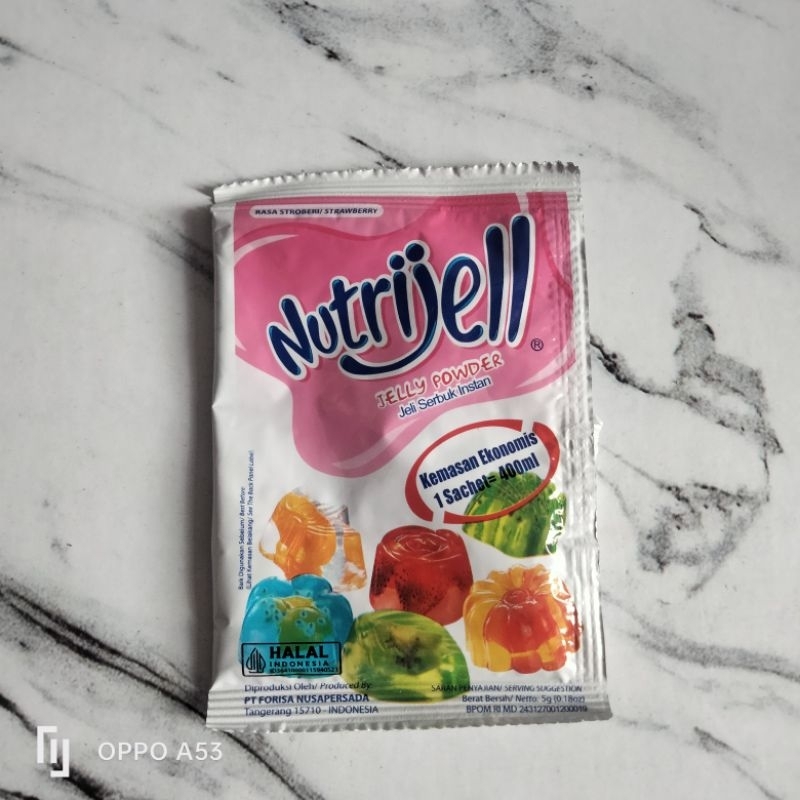 

Nutrijell strawberry 5 grsachet satuan- AnggunYusuf Collections
