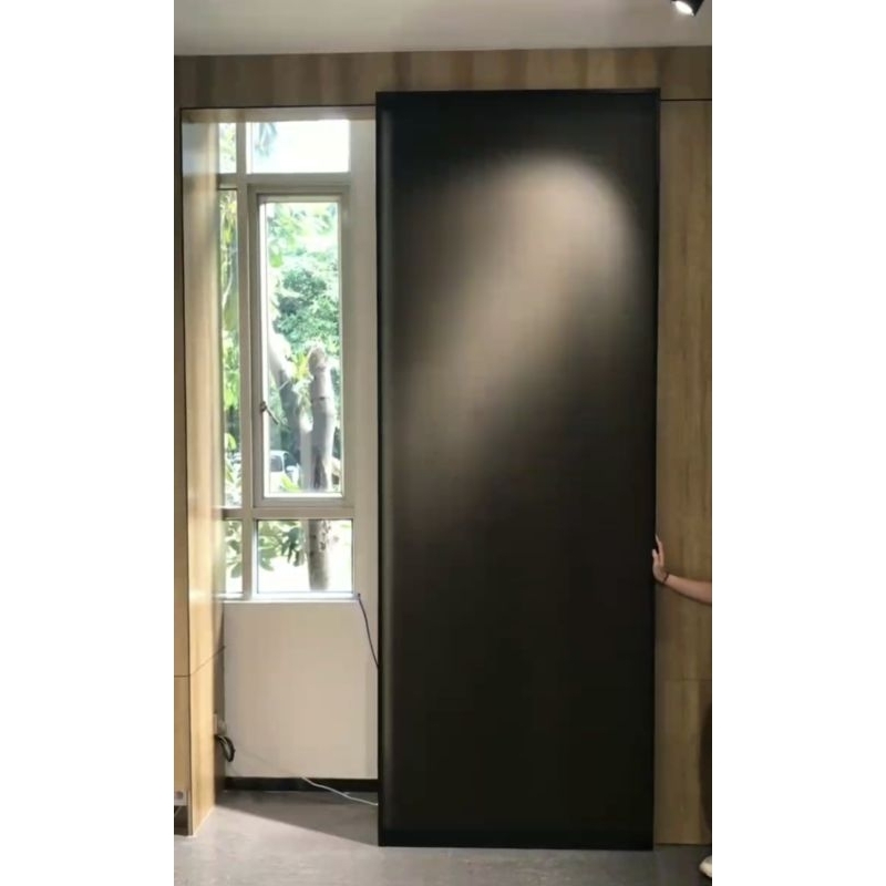 Pintu Sliding Aluminium Trackless ALVION (Ghost Door) Full Set