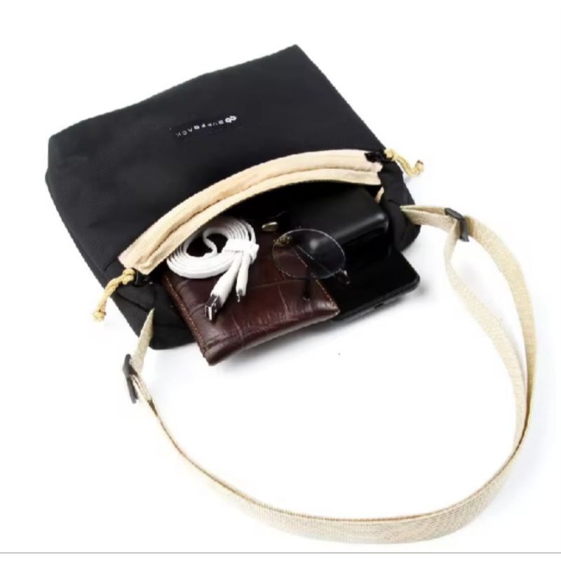 tas selempang distro buffers - slingbag kecil - tas samping cewek cowok