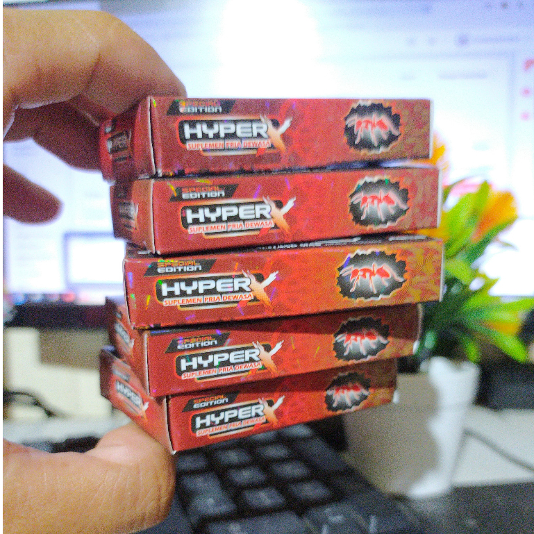

Madu Hyper x Original Madu Hyperx Ecer 5 Sachet 10 butir