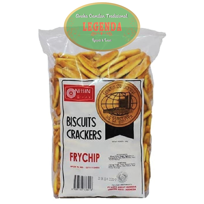 

Biskuits Crackers NISSIN Frychip 300 Gr Gram Biskuit Cracker Manis Asin Gurih Renyah Cemilan Makanan Ringan Snack Oleh Oleh Khas Pekalongan Murah Berkualitas Premium