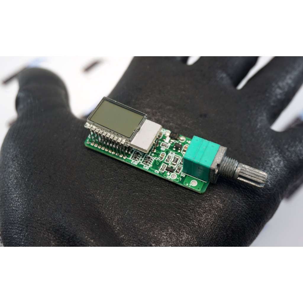 Modul PWM Senter Kepala Headlight LCD input Baterai 3.7V 18650