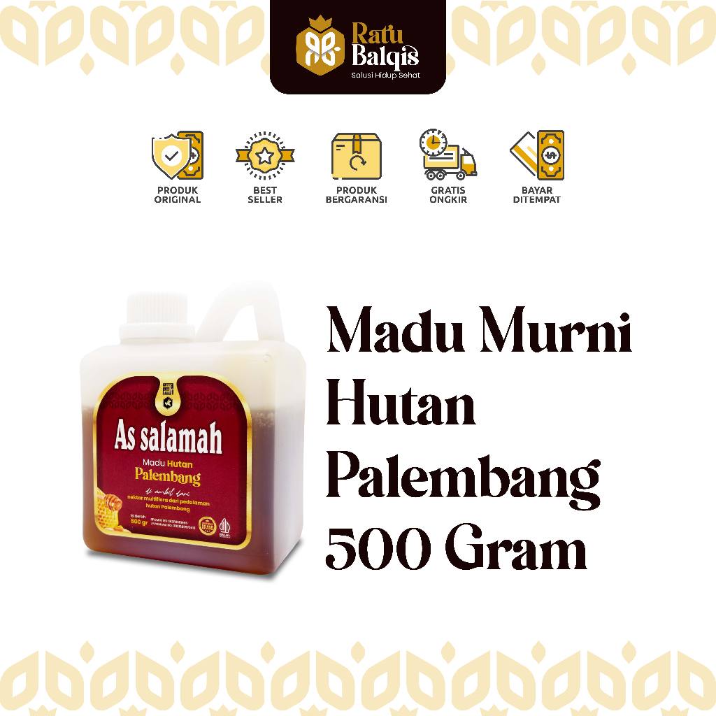 

Madu Murni Hutan Palembang 500 Gram As Salamah Original