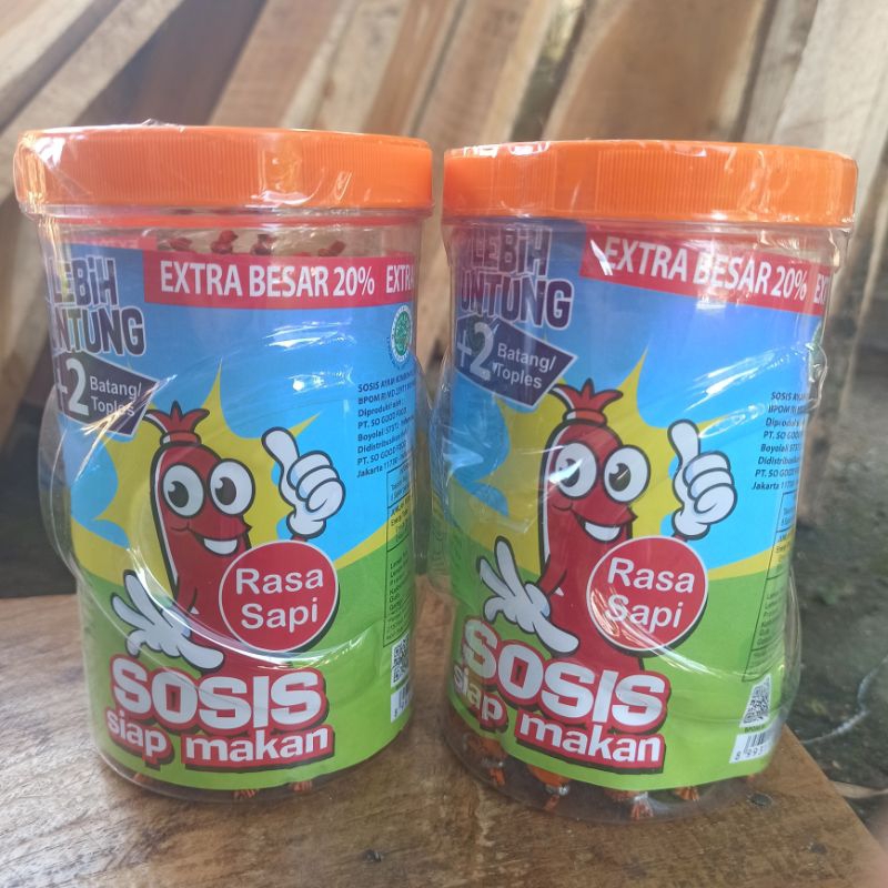 

Sosis Sonice Ayam Sapi Toples 25 Pcs/@21gr - sosis toples