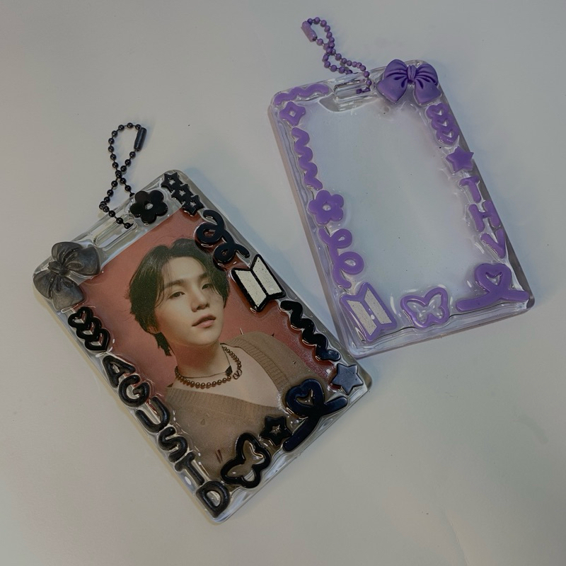 

Custom deco card holder poca holder acrylic resin