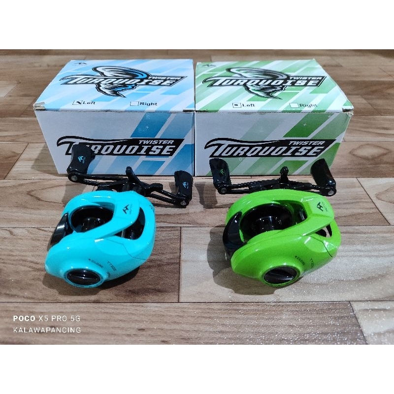 Reel Bc Torquoise (Handle Kiri)