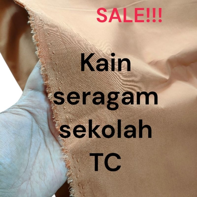 (SALE) Kain Atasan Seragam Sekolah Tc Lebar 150