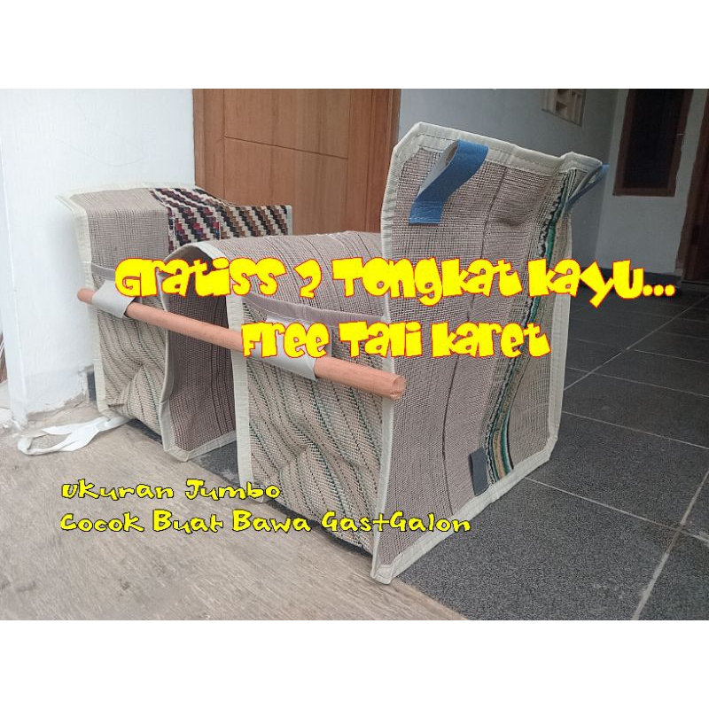 Tas Obrok Motor Ukuran Jumbo Tas Kurir Tas Bronjong Keranjang Motor