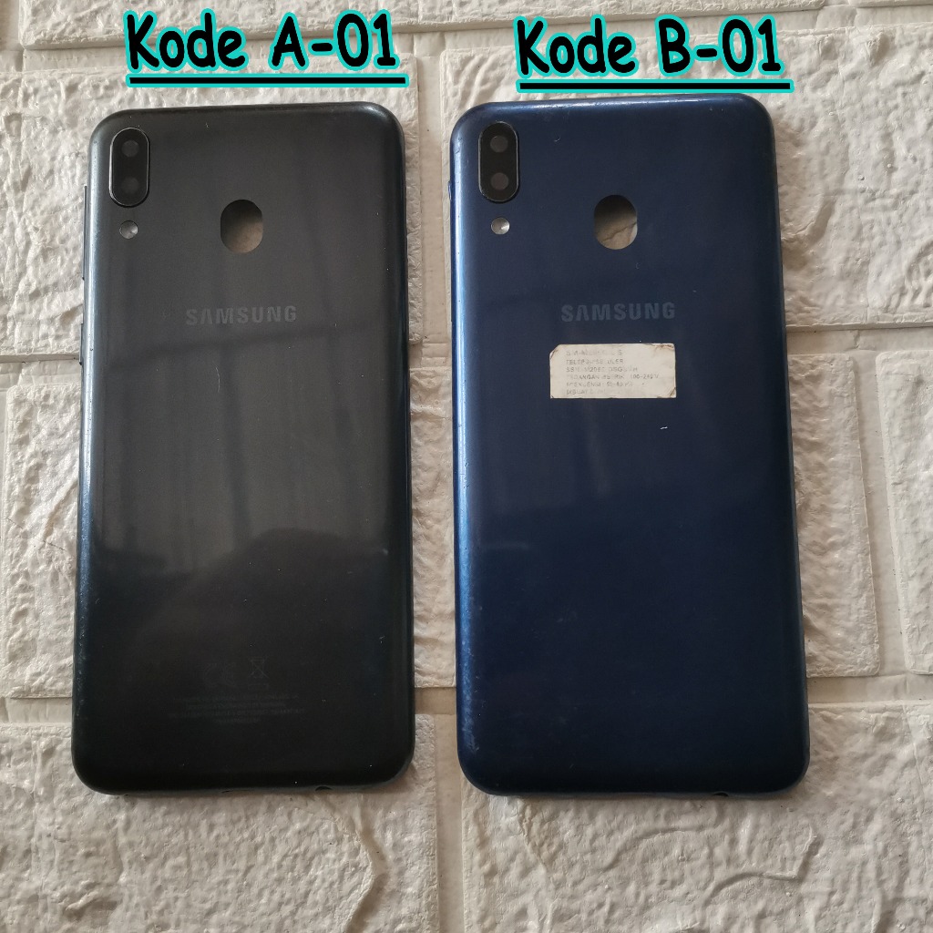 Backdoor Samsung M20 - M205F Casing Original Copotan - Back Cover Case Belakang | Abhira Store