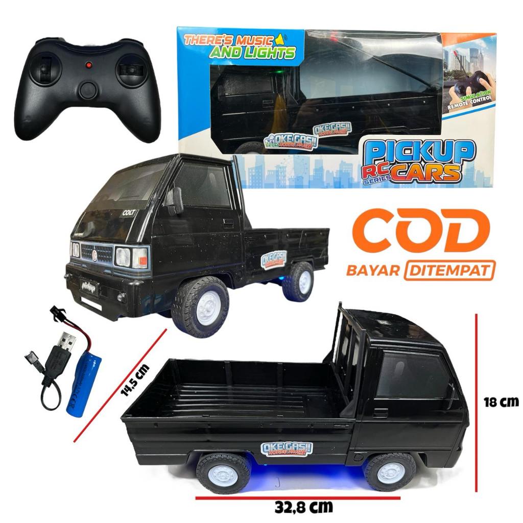 PROMO Mainan Mobil RC PICK UP L300 Musik TELOLET & OK GAS Mainan Mobil  Remot Control MURAH