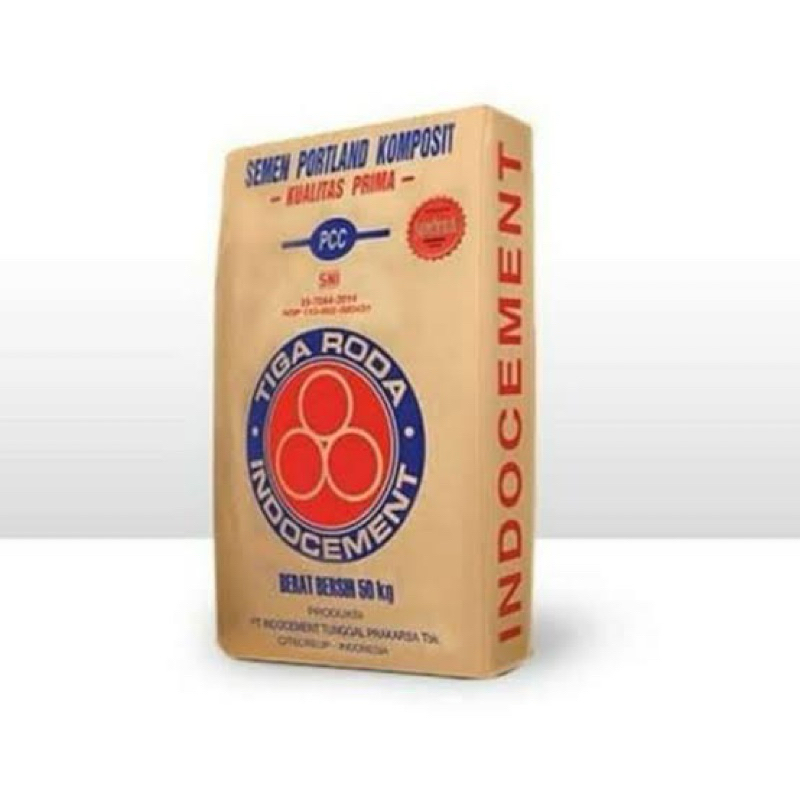 Semen 3 roda 50kg - Hanya Tegal, Slawi, Pemalang, Brebes dan sekitarnya