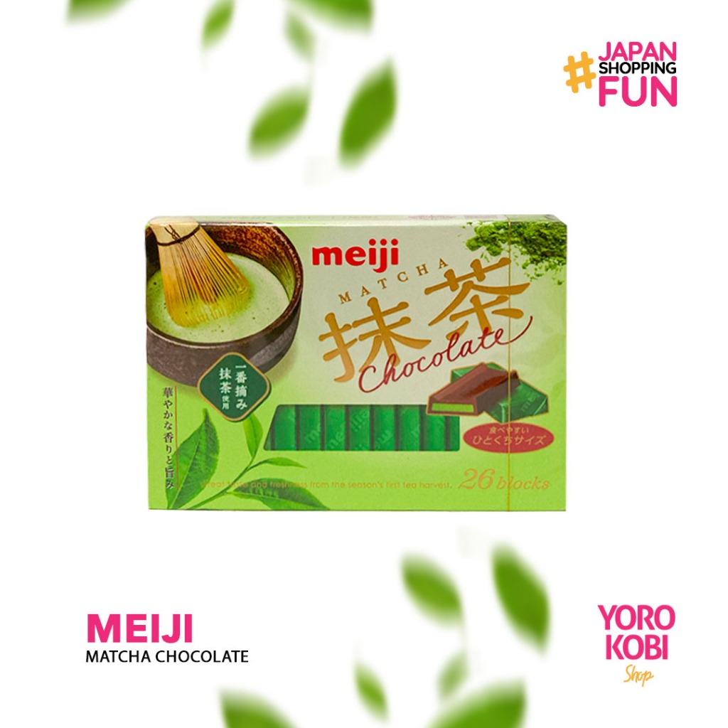 

Meiji Matcha Chocolate - Original Jepang