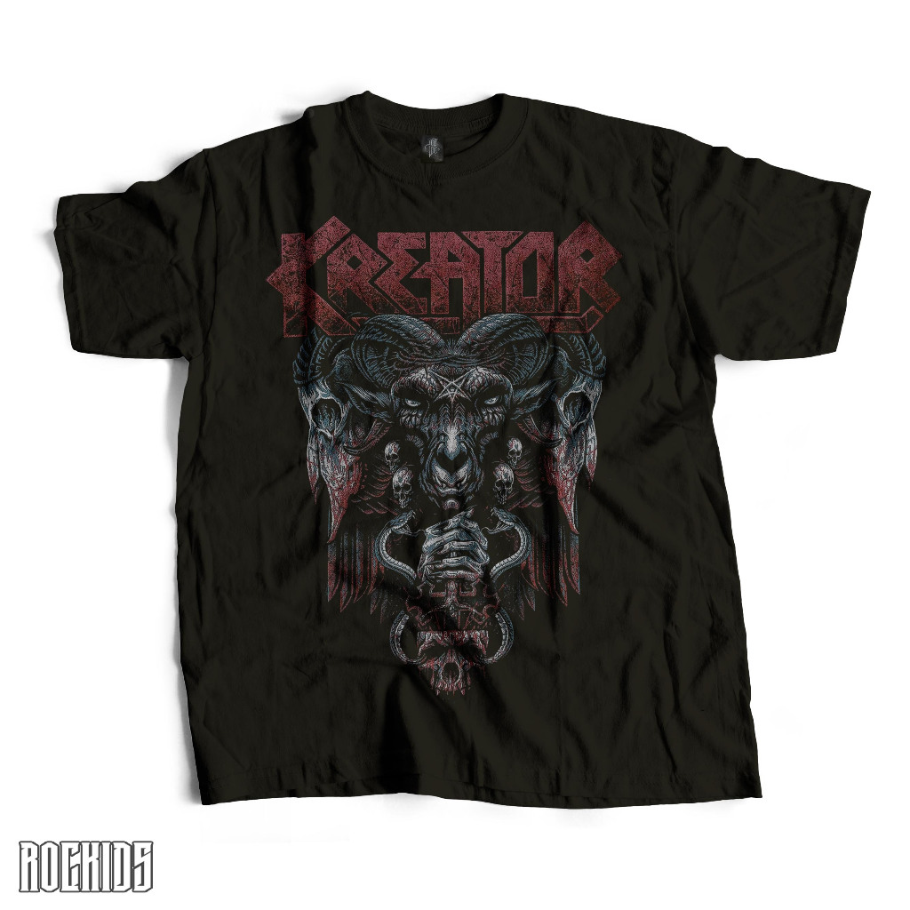 ROCKIDS - KREATOR - TSHIRT - TEES - KAOS BAND - KAOS BAND KREATOR - KAOS KREATOR - TSHIRT KREATOR