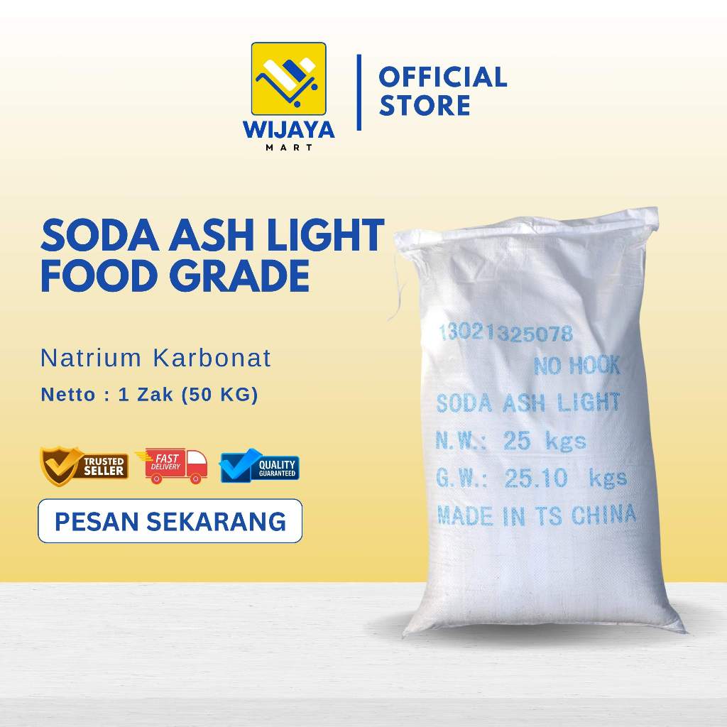 Soda Ash Light Food Grade 40 Kg