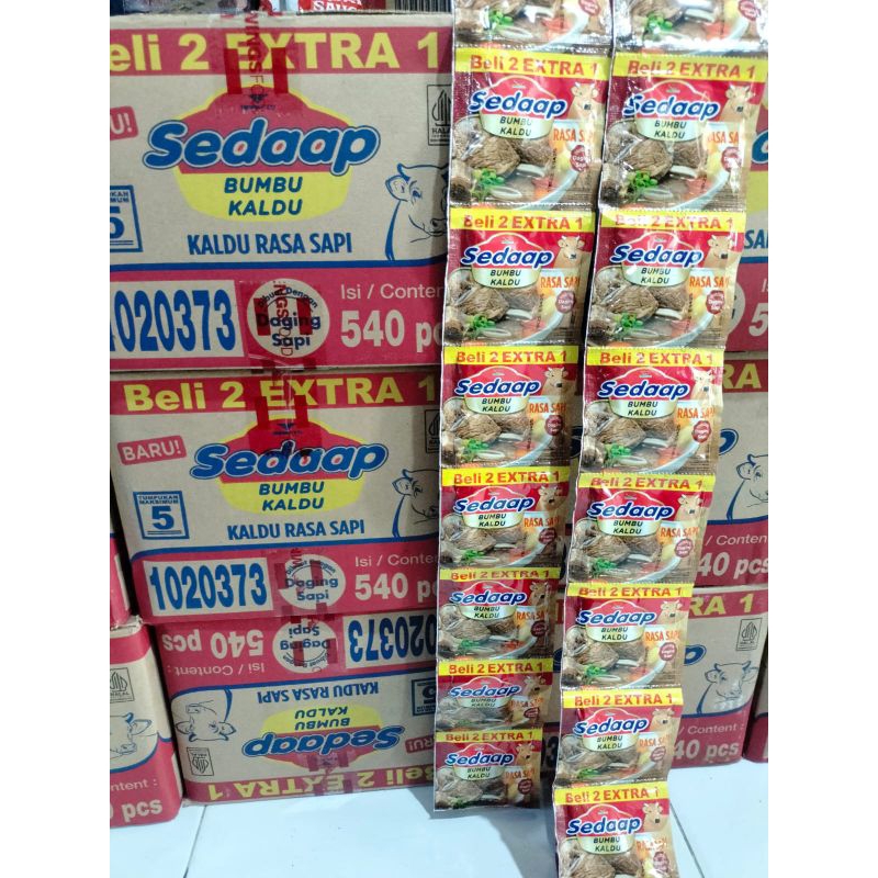 

Sedap Kaldu rasa sapi* Dapat 36pcs