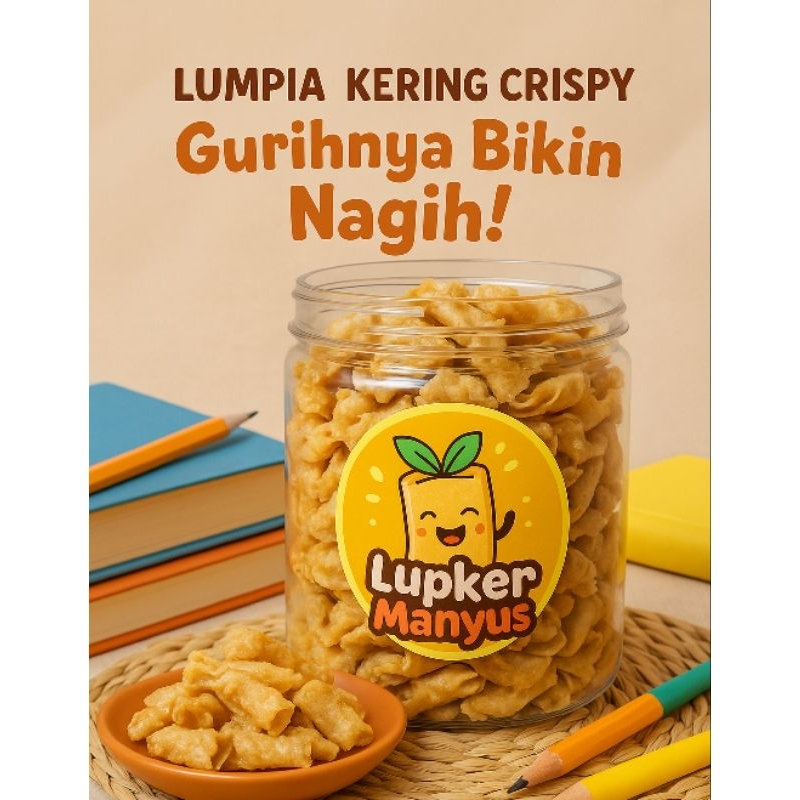 

Lumpia Kering Crispy – LUPKER MANYUS | Camilan Renyah Gurih Nagih