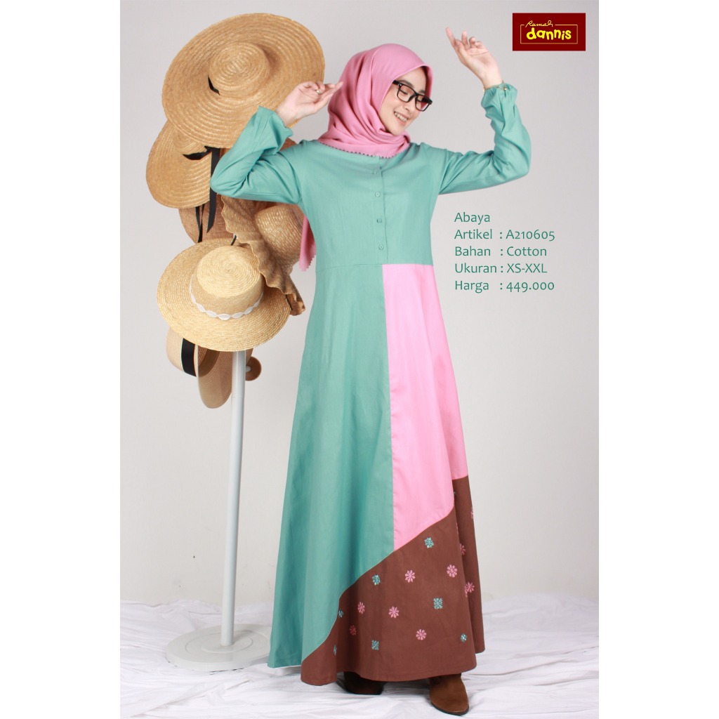 DANNIS COLLECTION OFFICIAL ABAYA SALE DANNIS DEWASA ABAYA 210605