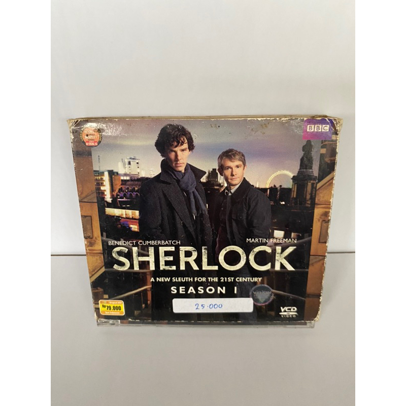 Serial Sherlock Holmes BBC Season 1 original Preloved CD bekas CD Second Novel sherlock holmes miste