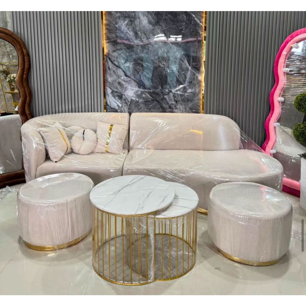 sofa lengkung minimalis custom pekanbaru