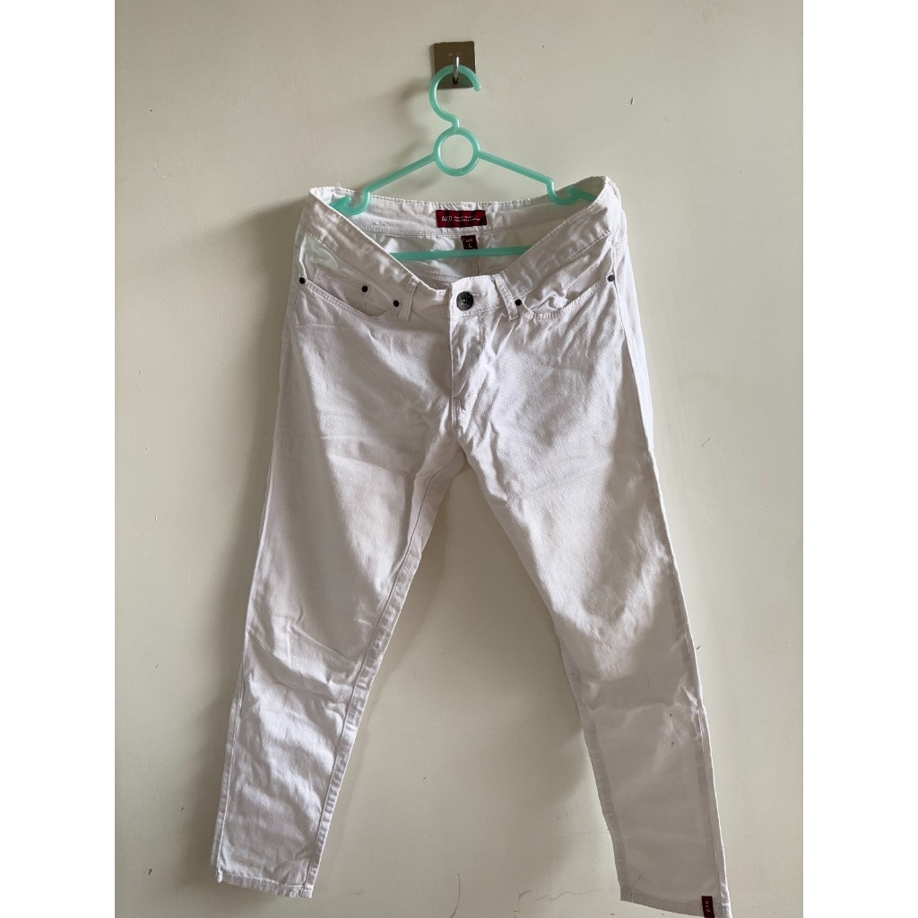 Celana jeans Putih Ako (prelove)