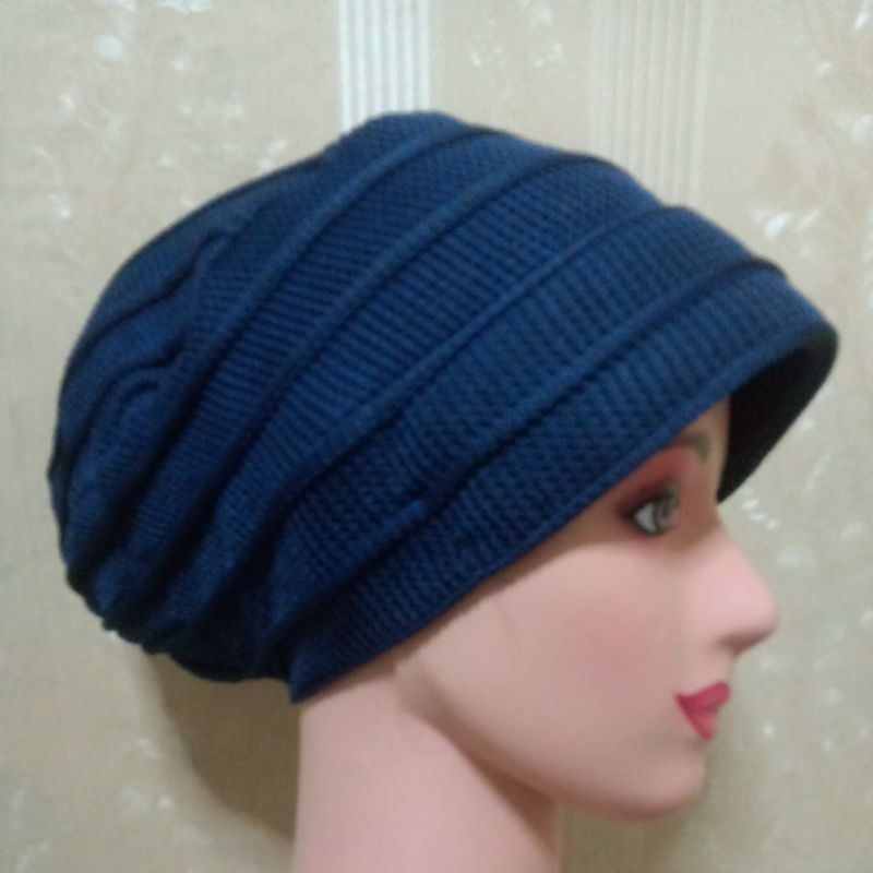 Grosir Ciput Rajut Polos Ciput Nenek Turban Ibu Ciput Emak