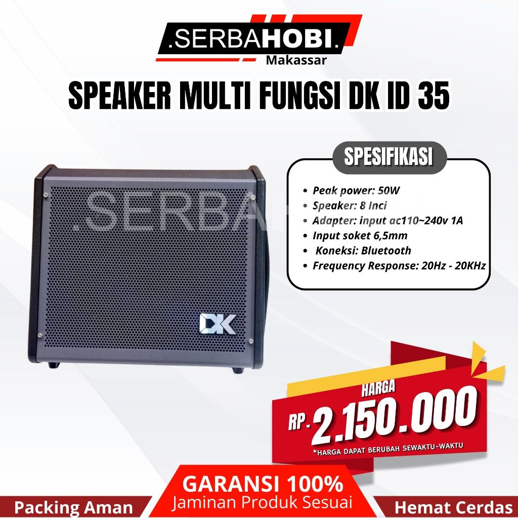 Speaker Monitor Instrument DK ID-35 Drum, Gitar, Keyboard DLL