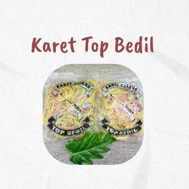 

Karet Gelang Cap Top 100gr