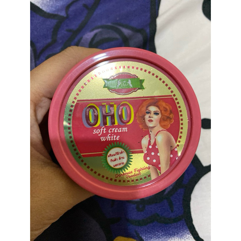 preloved murah oho soft cream white ori
